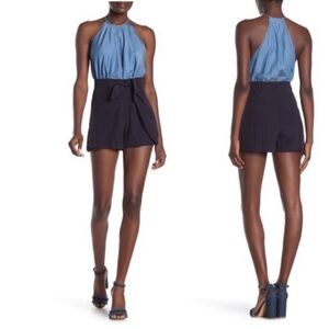 cupcakes and cashmere Raven Satin Back Shorts
Size 8